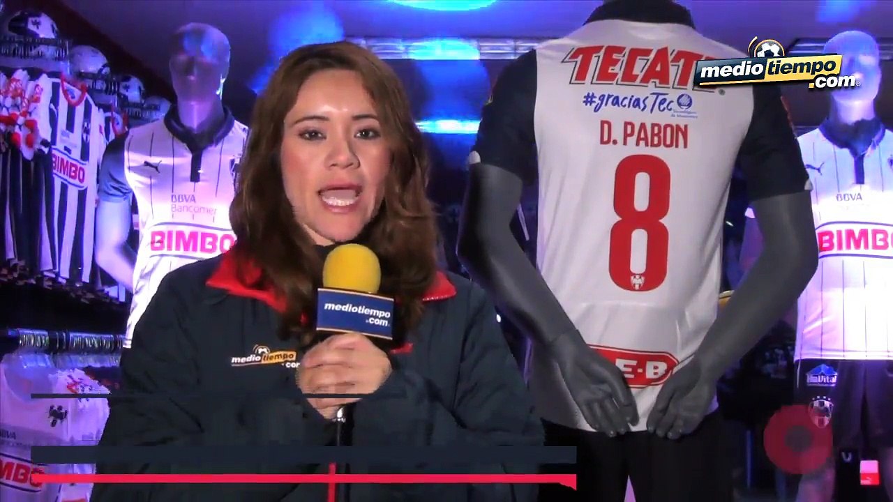 Presentó Rayados jersey con tributo al Tec