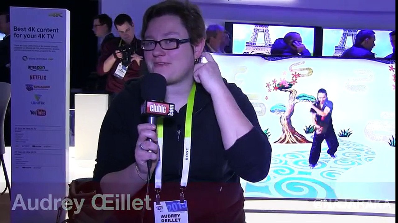 CES 2015 : Sony propose une TV 4K plus fine qu'un smartphone