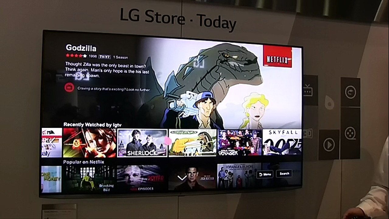 CES 2014 : découverte en vidéo du WebOS selon LG