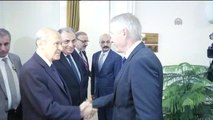 MHP Genel Başkanı Bahçeli, Avrupa Konseyi Genel Sekreteri Jagland'i Kabul Etti