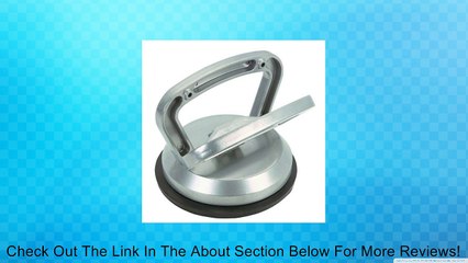 5 inch Aluminum Suction Cup Lifter 110 Lbs. Lifting Capacity Review