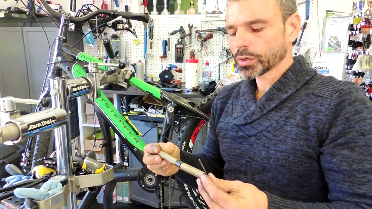 Changement d'axe et ressort de la partie rotor du RS20 et du MTS26 modèle 2013_2014