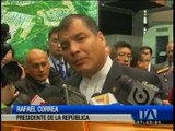 Presidente Correa niega problemas fiscales por recorte presupuestario