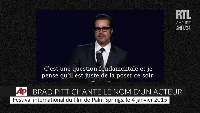Brad Pitt pousse la chansonnette pour l'acteur David Oyelowo