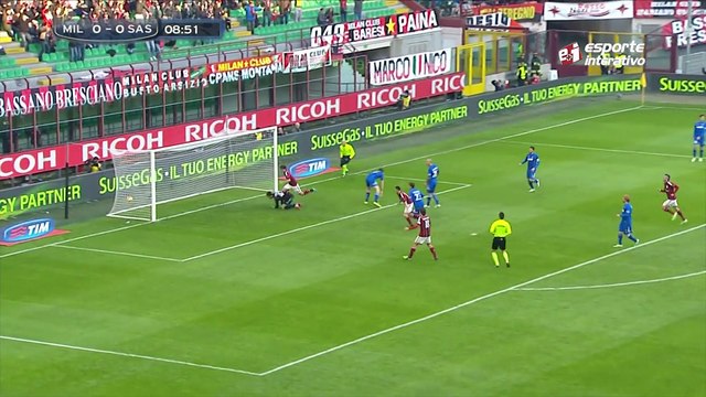 Andrea Poli marca um gol de oportunismo para o Milan!