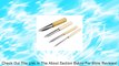 4 Piece Pottery and Sculpting Art Tool Set, Pottery Tool,clay Tools,hole Cutters Review