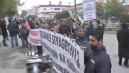 Maliye Bakanlığı Önünde Sütlü Eylem