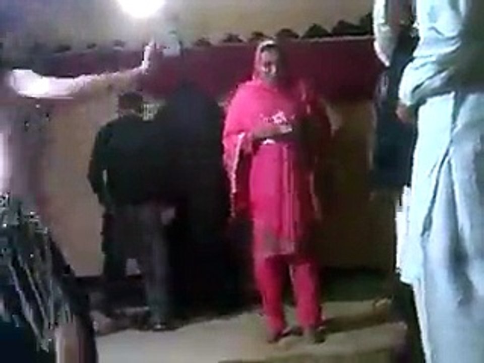A Girl Dancing In Pathan Wedding