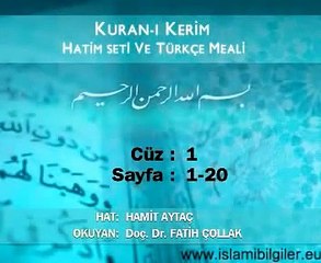 Fatiha Suresi