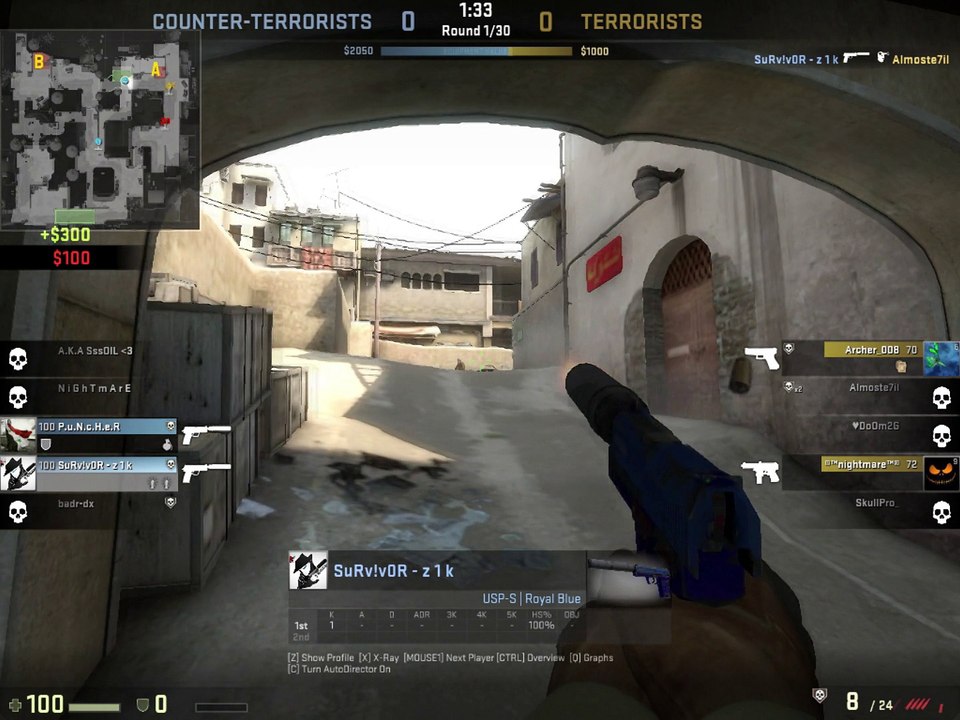 Frag by Survivor