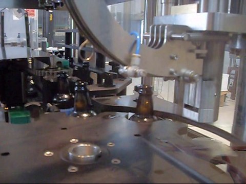 Beer bottling line, 500 bph - full automatic - italian made