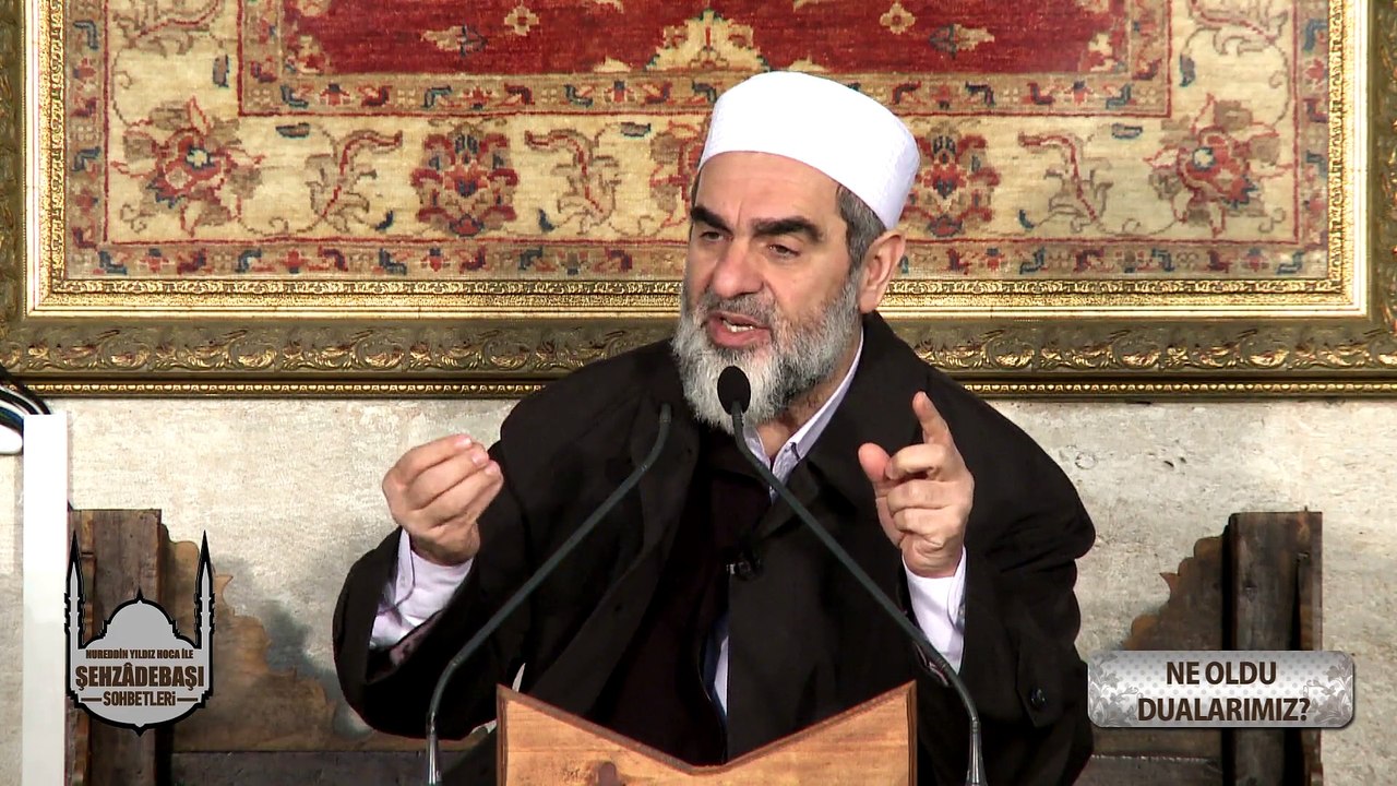 Çığlık atmak başka şey, dua etmek başka şeydir