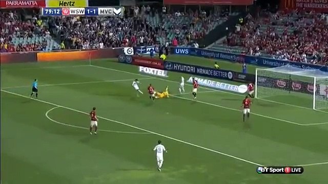 Western Sydney Wanderers vs. Melbourne Victory 1 - 2 Goal Guilherme A-League 06.01.2015