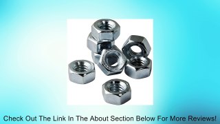 5/16-18 Zinc Coated Hex Nuts, Pack of 8 Review