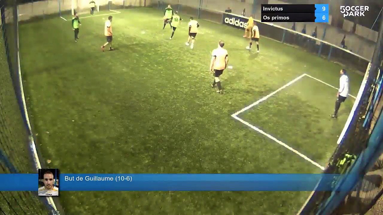 But de Guillaume (10-6) - Invictus Vs Os primos - 05/01/15 21:00 - Ligue Elite lundi soir