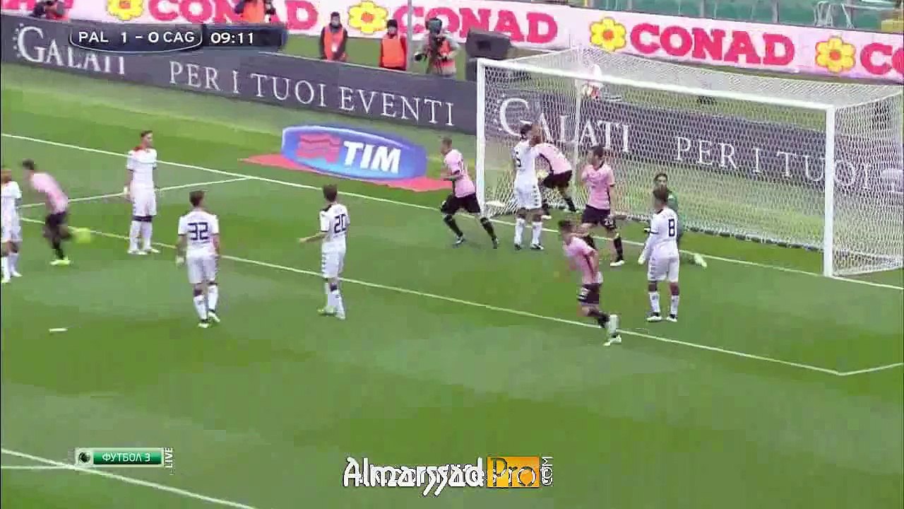 Achraf Lazaar assist vs Cagliari Calcio