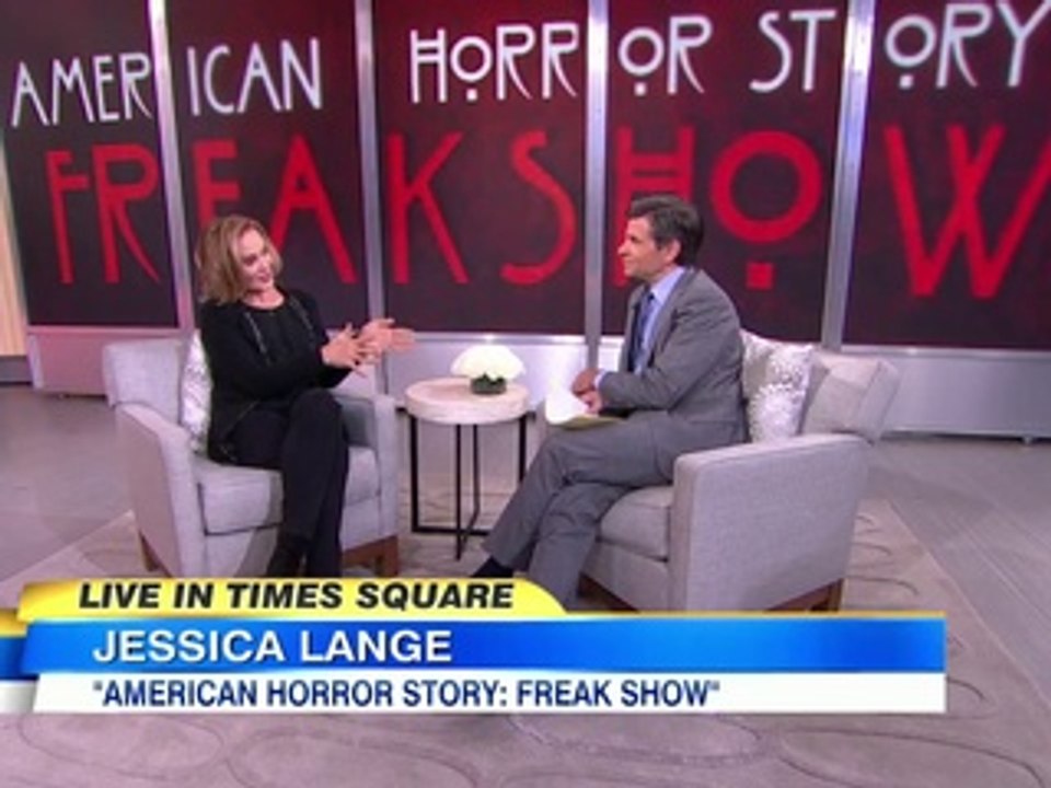 Jessica Lange Takes on 'American Horror Story - Freak Show'.