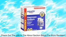 Equate Naproxen Sodium 220mg, 300 Caplets Pain Relief Fever Reducer Compare to Aleve Review