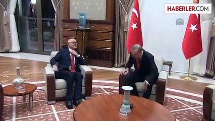 Erdoğan, Arjantin Dışişlerı Bakanı Hector Timerman'ı Kabul Etti