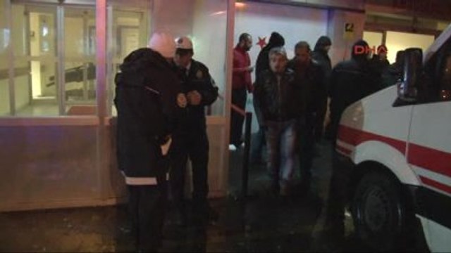Polislerin Getirildiği Haseki Hastanesi'nde Yoğun Güvenlik Önlemi