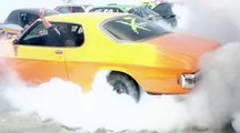 Best burnout EVER! SUMMERNATS smashes its own GUINNESS WORLD RECORD BURNOUT on New Years Day 2015