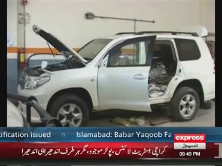 Sindh government to buy three bombproof vehicles