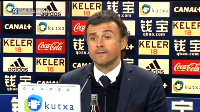 Luis Enrique: No tuvimos la suerte de que entrara