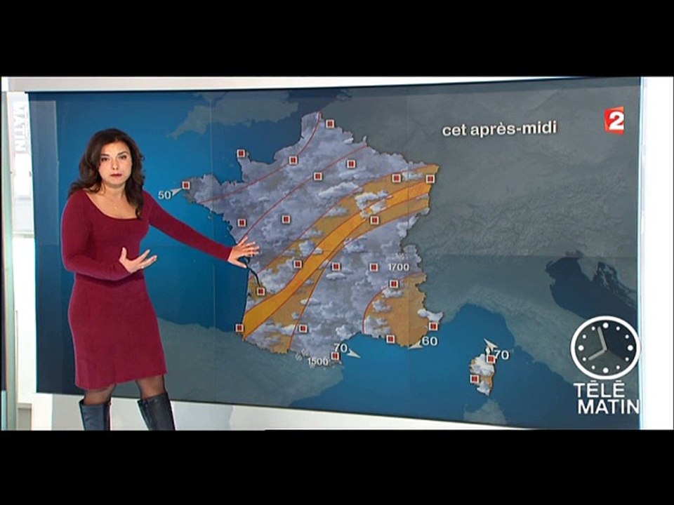 2014 12 15 - ANAIS BAYDEMIR - FRANCE 2 - LA METEO DE TELEMATIN