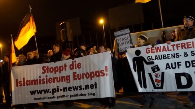 Anti-Islam group rallies in Germany