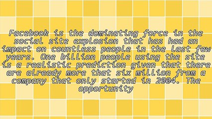 Facebook Marketing - A Powerful Business Tool