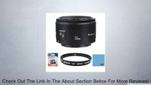 Canon EF 50mm f/1.8 II Camera Lens w/ 52mm Multicoated UV Protective Filter, and Lens Cap Keeper Review