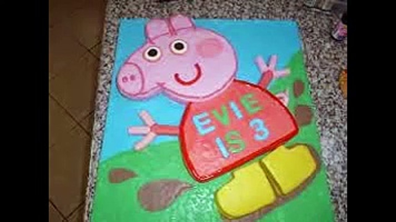 How To Make A Peppa Pig Cake