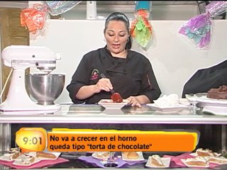 Queque de chocolate especial para celiacos