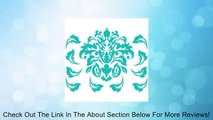 Modern Deco Damask Repositionable Wall Decals / Stickers Review