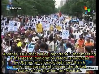 Peña Nieto, Obama to discuss immigration, human rights