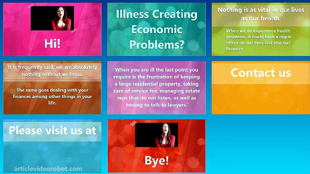 Illness Creating Economic Problems?