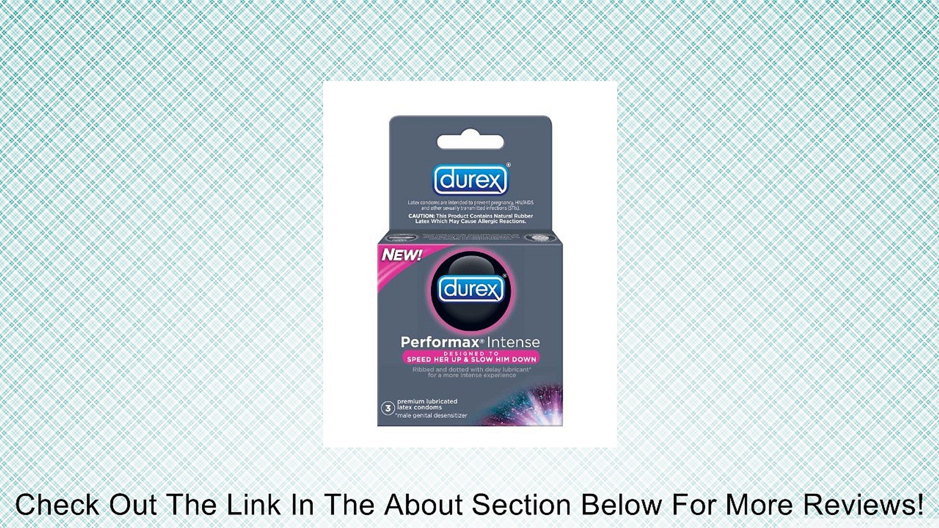 Durex Performax Intense Ribbed & Dotted with Delay Lubricant Premium Condom  Review - video Dailymotion