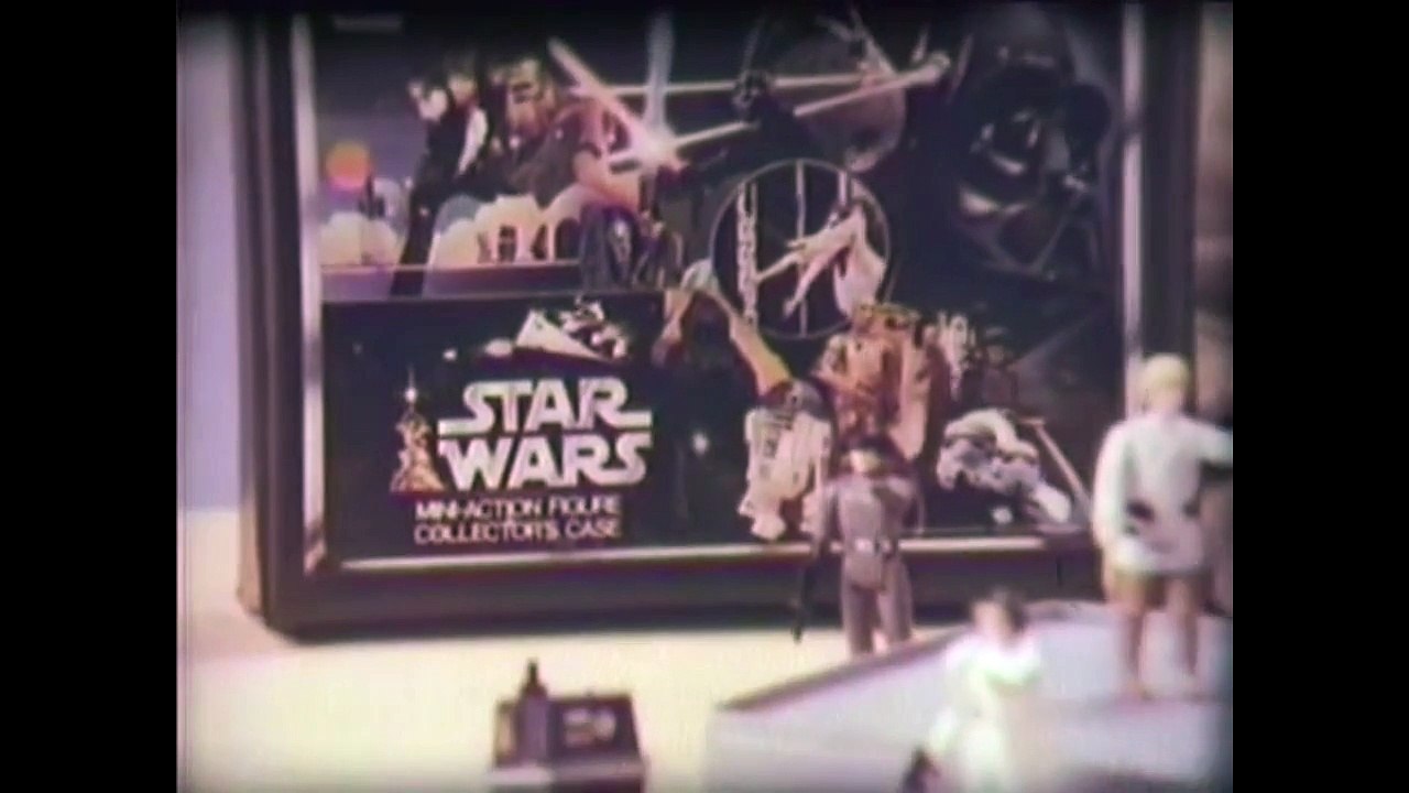 Classic Star Wars Mini Action Figure Toy Case - star wars commercials