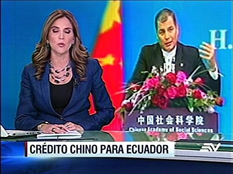 Ecuador recibirá un crédito de 5.296 millones de dólares de un banco chino