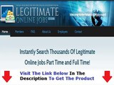 Legitimate Online Jobs Unbiased Review Bonus + Discount