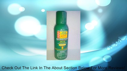 Avon Sss Spf#30 Bug Guard + Expedition Unsc 4oz Aerosol Review