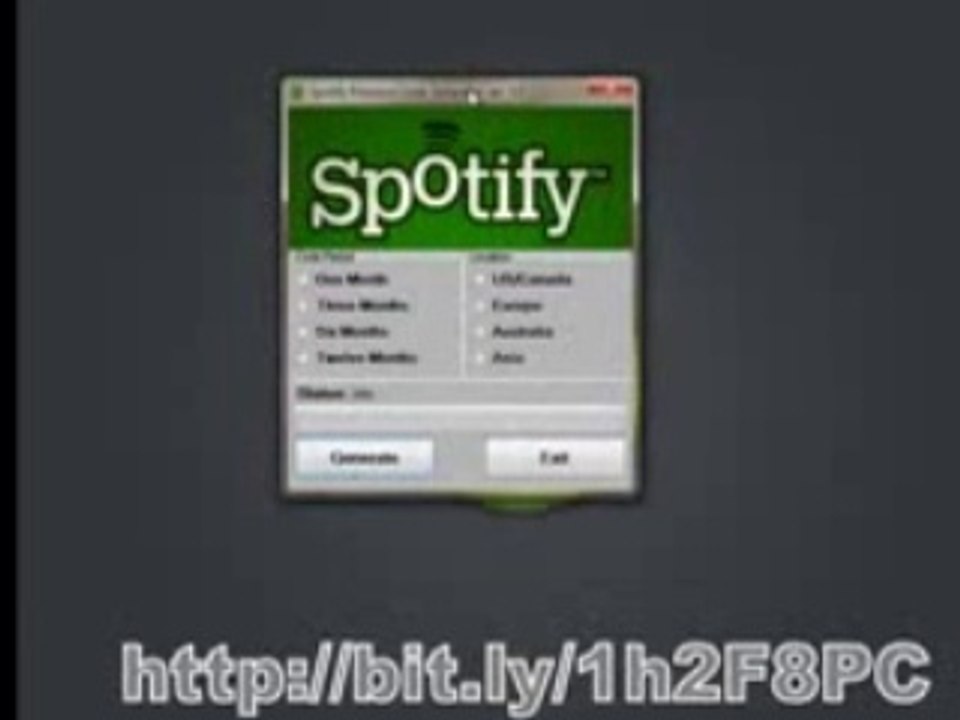 Spotify premium code generator July-August 2014