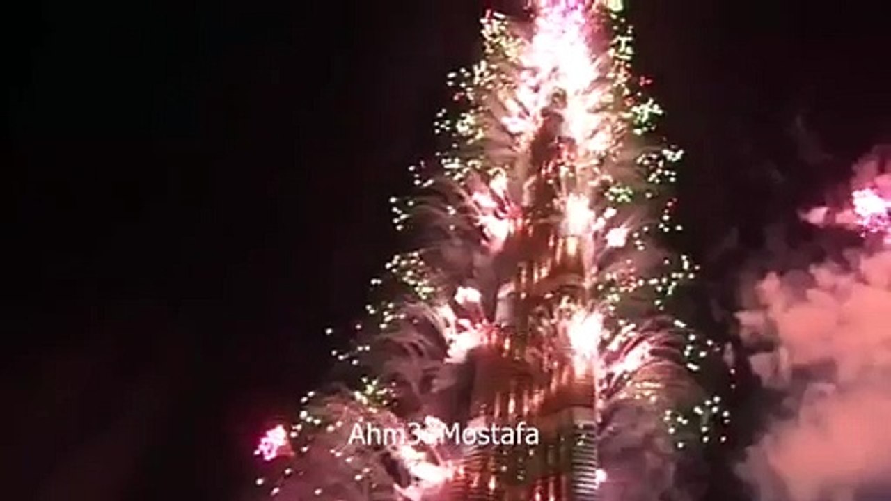 New Year in Dubai at Burj Khalifa
