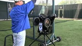 Sports Tutor TriplePlay Basic 3 Wheel Baseball Pitching Machine