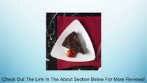 White Premium Plastic Triangle Dessert Plates (10) Review