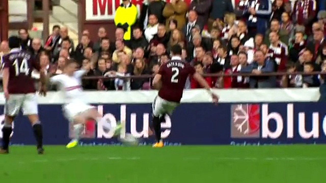 Hearts beat Gers to move 9 points clear at the top