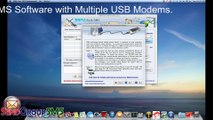 Mac with Multiple USB Modems using to send group text messages