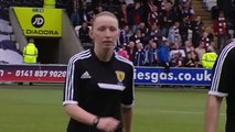Kylie becomes first ever female official in Premiership