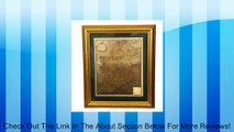 Antique Styled 19th Century Framed Old Ireland Gold Map Review