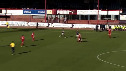 Incredible moment when defender scores on exact spot he broke his leg